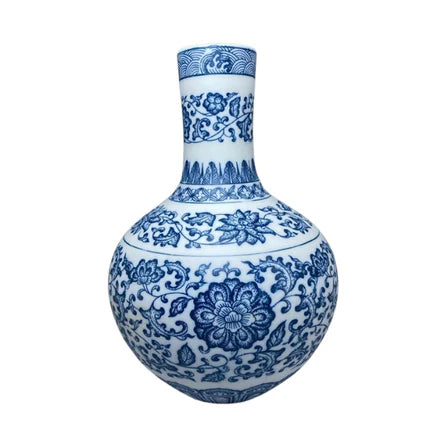 Oriental Style Decorative Porcelain Vase