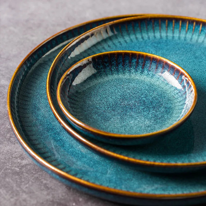 Nordic Style Glazed Tableware