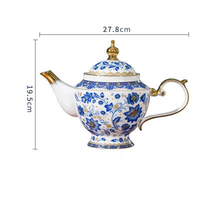 Fine English Porcelain Tea Set