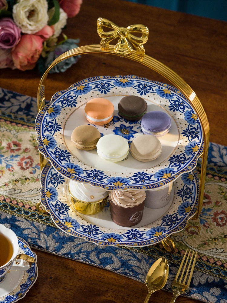 Fine English Porcelain Tea Set