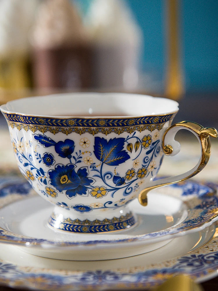 Fine English Porcelain Tea Set