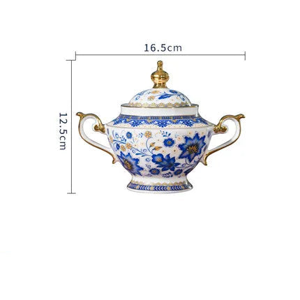 Fine English Porcelain Tea Set