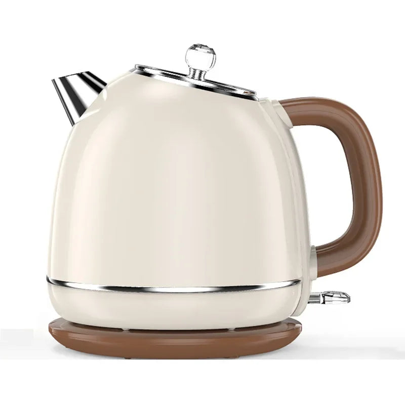 Retro Electric Kettle with Swivel Base