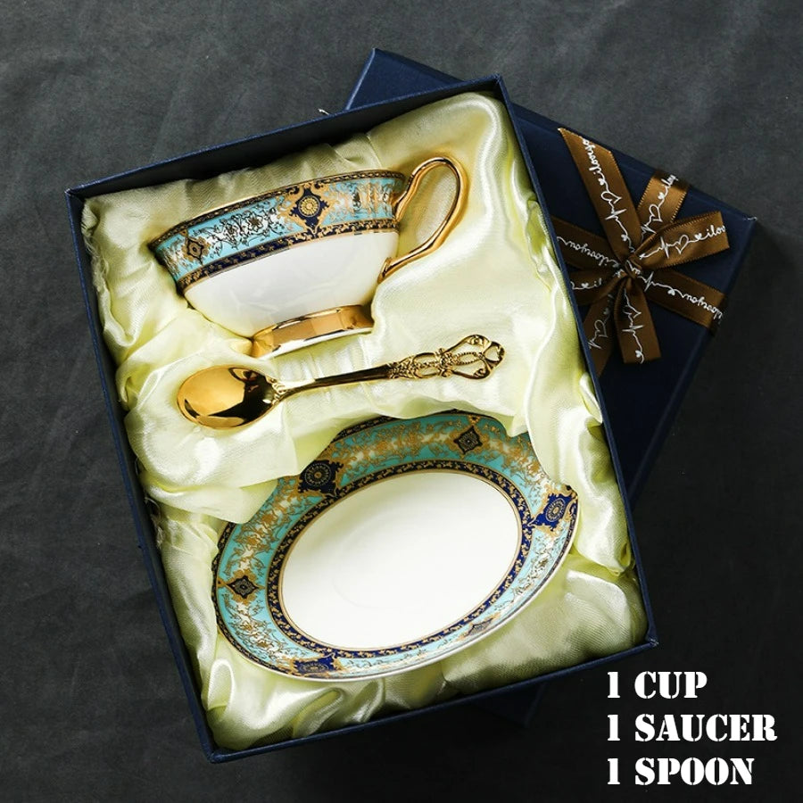 Fine Porcelain Cup and Saucer Set