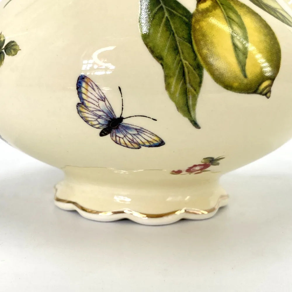 Cup and Saucer Set with Spoon