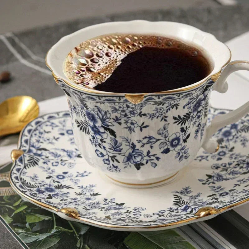 Fine Porcelain Cup and Saucer Set