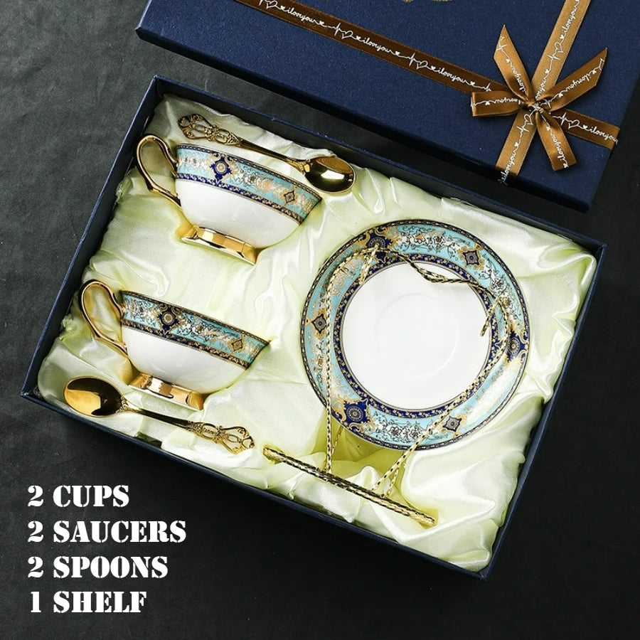 Fine Porcelain Cup and Saucer Set