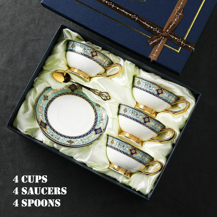 Fine Porcelain Cup and Saucer Set