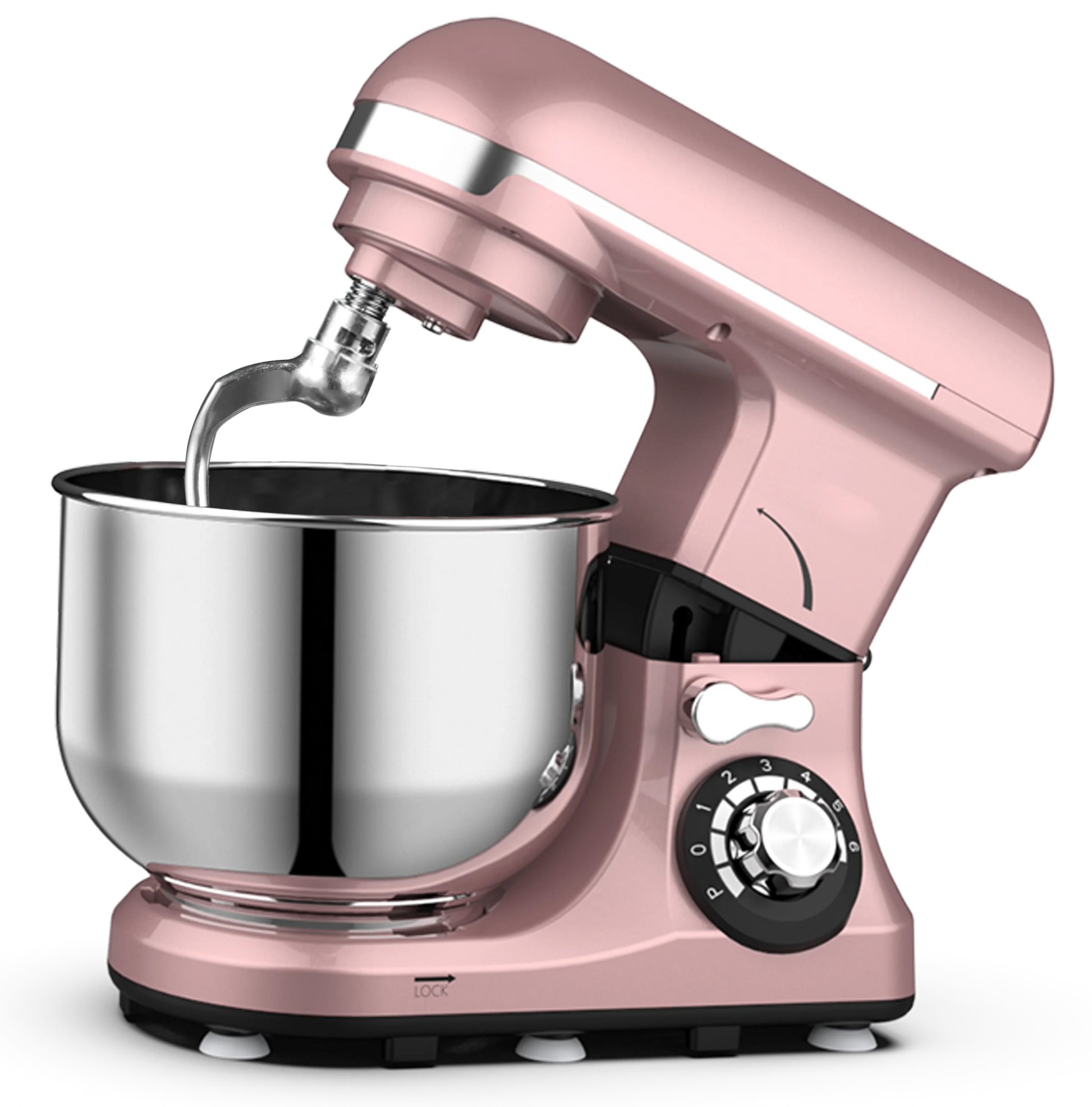 Professional Mixer with Stainless Steel Bowl