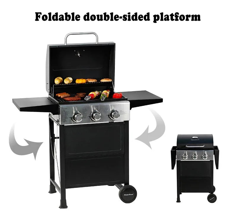 3-Burner Gas Grill