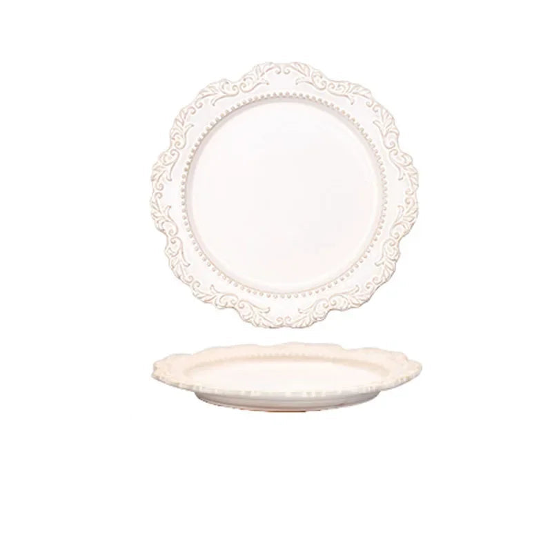 French Baroque Style Dinner Plate