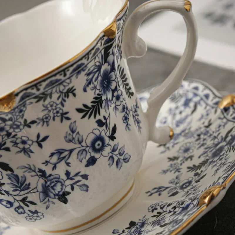 Fine Porcelain Cup and Saucer Set