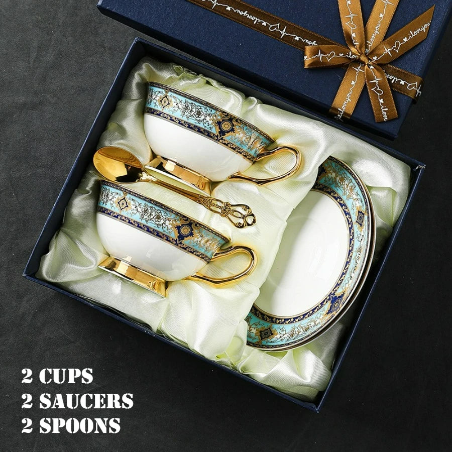 Fine Porcelain Cup and Saucer Set