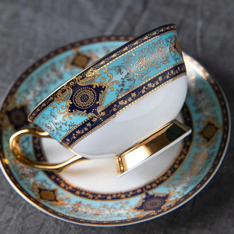 Fine Porcelain Cup and Saucer Set