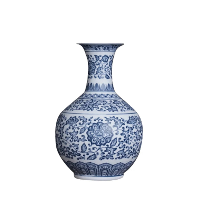 Oriental Style Decorative Porcelain Vase
